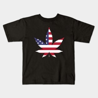 USA Marijuana Kids T-Shirt